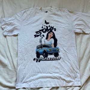 OLIVIA RODRIGO SOUR SPEEDWAY GRAPHIC TEE